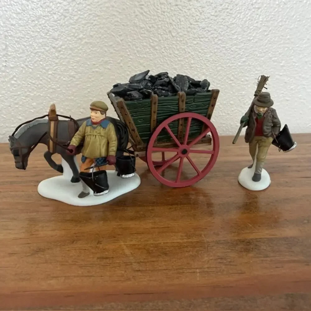 Department 56 Delivering Coal for the Hearth